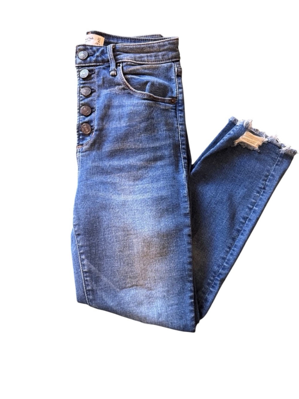 Abercrombie & Fitch The Super Skinny Ankle High Rise